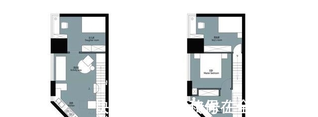 学区房|买不起学区房大房子，一家四口蜗居47平，设计师爆改成三室一厅