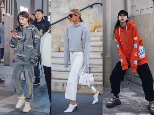 效果|建议腿粗女生穿卫衣不要搭紧身裤,学会网红这样的穿法,贼显瘦