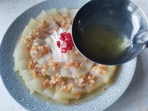 美颜|冬季,这才是冬瓜最好吃的做法,清淡味美颜值高,给肉都不换