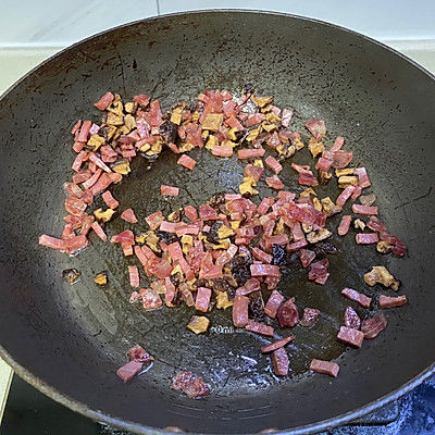 香肠|咸肉青菜汤饭