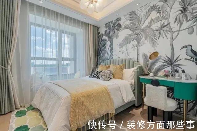 优雅|142平现代风四居室,客厅从任何角度看都有美感