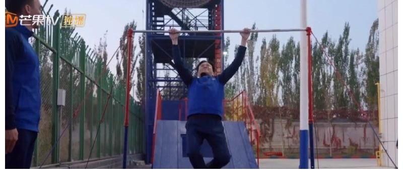 张智霖陈小春做引体向上,网友:标准的“架势十足、实战不行”