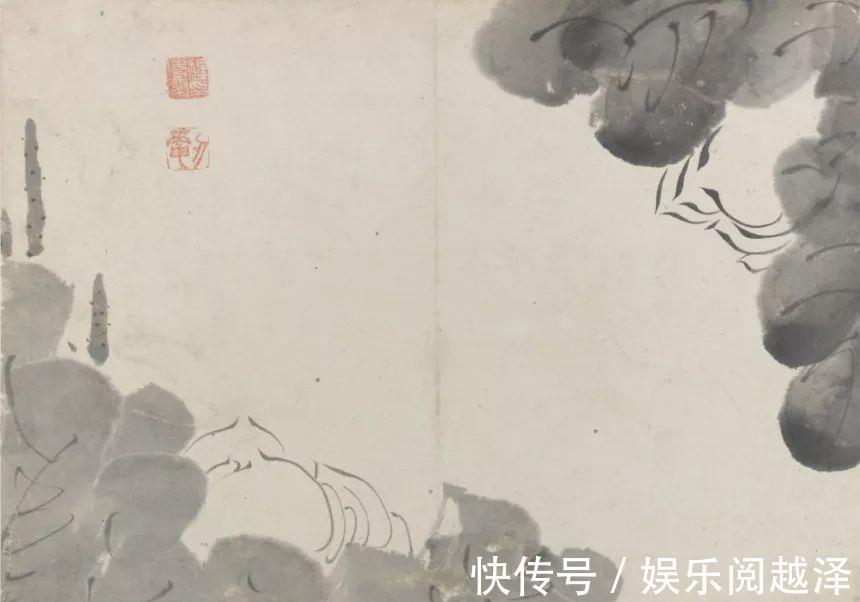 八大山人|八大山人的荷花,独自清凉