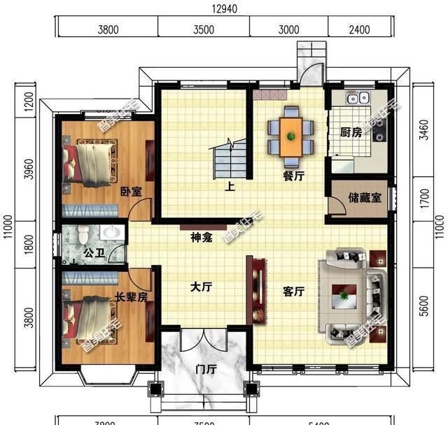 闺蜜|闺蜜家要盖新房,毛坯预算准备了28万,这两户型定不会让她失望
