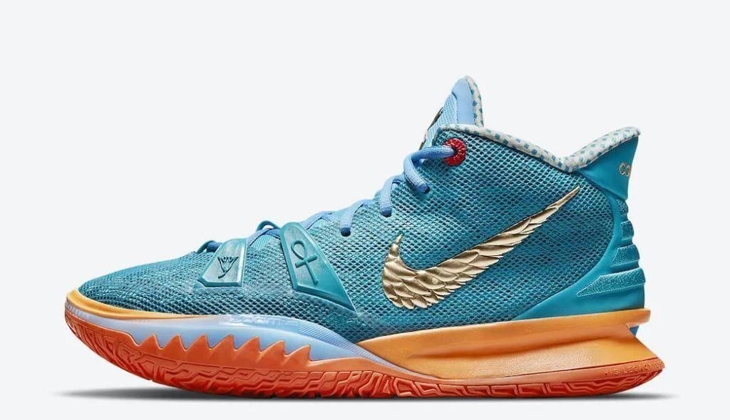 concepts 神秘埃及主题！耐克 Kyrie 7 全新联名曝光，颜值你打几分？