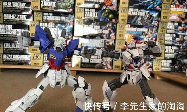 |高达模型搞笑小剧场,劝架上手的牛高达和沙扎比