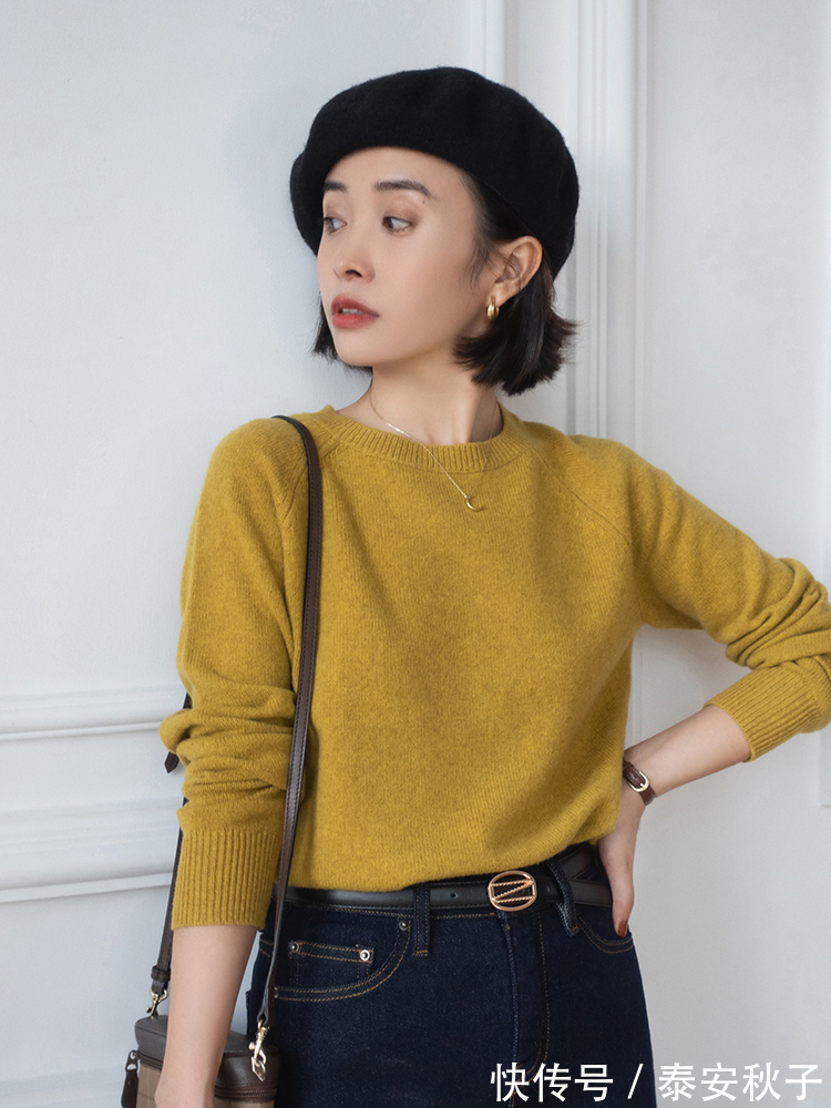 减龄色 被小个子美女惊艳!她的简约“减龄色”穿搭示范:很美、很高级!