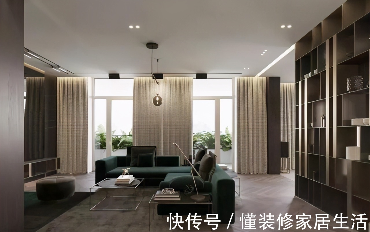 老三件儿|越来越多家庭客厅不再装电视了,现在流行这样装,时尚又大气