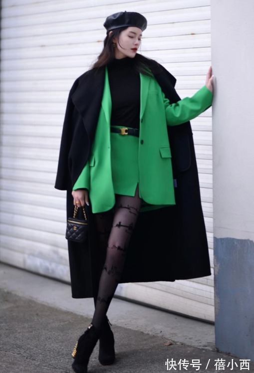 高跟鞋|让你一秒变高级的大衣穿搭,趁冬末赶紧穿起来,美得高级又轻松