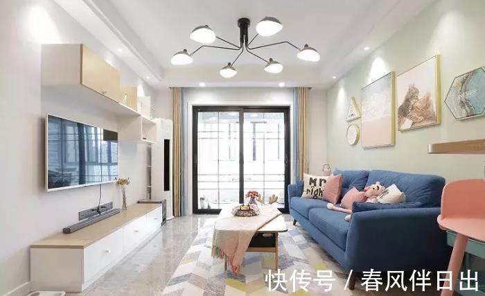 阳台上|晒晒我98㎡婚房，从入户区就能把人迷住，闺蜜参观完就说不想走了
