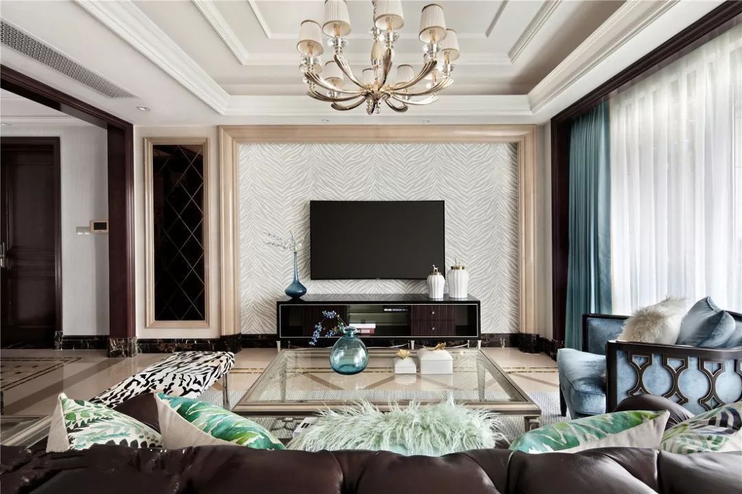 背景墙|电视背景墙的26种装修方式,从此不止电视+装饰柜!