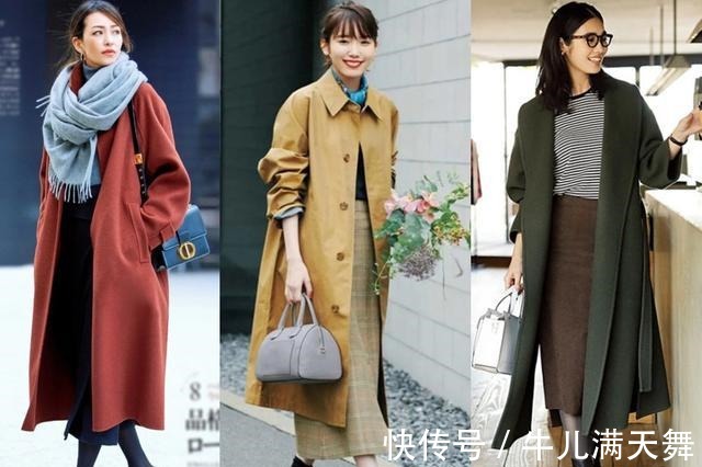 伞裙 衣服不用太多,会搭配很重要!今年超火大衣+裙子穿搭示范漂亮!