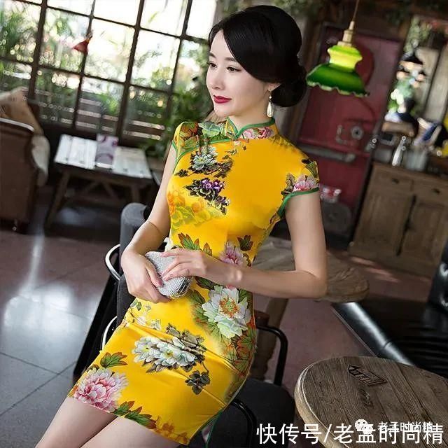 盘扣|不光要美还要优雅，优质高档旗袍，让28~49岁的你更有气质