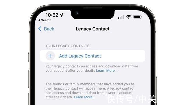 联系人|iOS 15.2来了！家人可查看去世用户个人数据