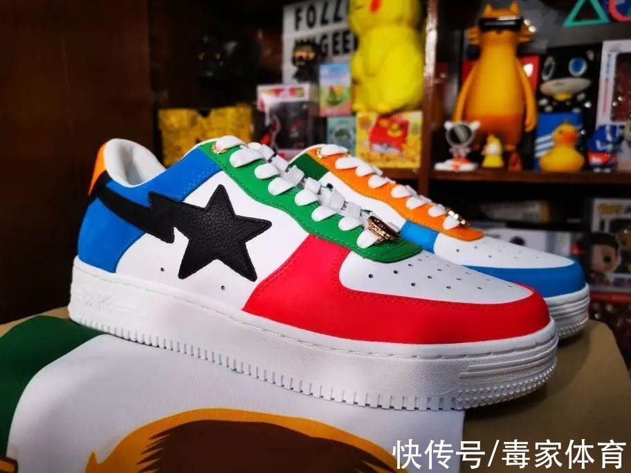 nike BAPESTA“抄袭”AF1？解剖级对比，什么水平？