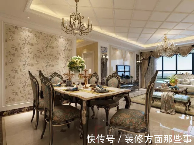 置物架|133平欧式三居室,沙发墙和背景墙一面大气一面优雅