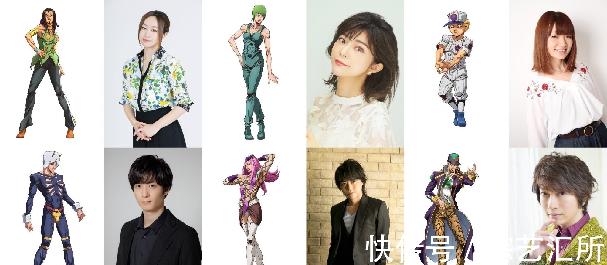 浪川大辅|JOJO：第六季石之海官宣PV，角色宣传海报更新，乔鲁诺声优回归