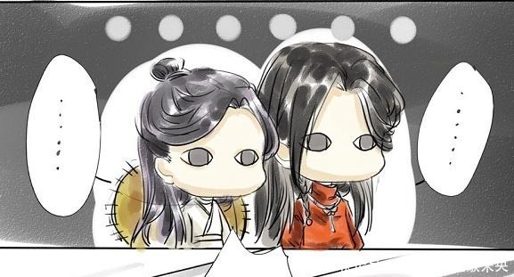 《天官赐福》漫画，花城谢怜寻国师，谢怜为何变成“白话真仙”