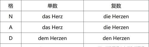 德语语法精讲：1.9 名词变格的特殊类型