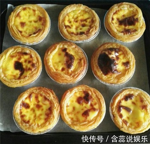 2个鸡蛋1杯牛奶，在家自制蛋挞，5块钱能做一盘，甜而不腻！