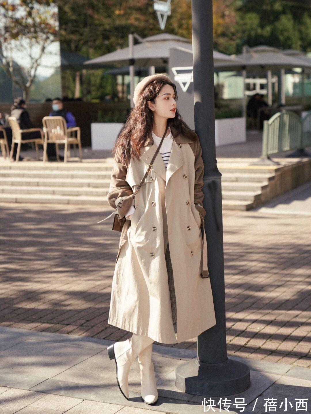 风衣 这个冬季终究还是被“风衣”惊艳了,优雅又时髦,怎么搭都好看