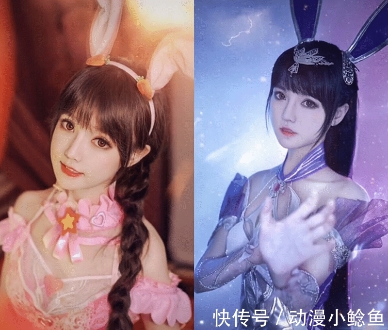 孟依然|斗罗十二美女经典cos!月华比比东超传神,阿银小舞如同动漫原版