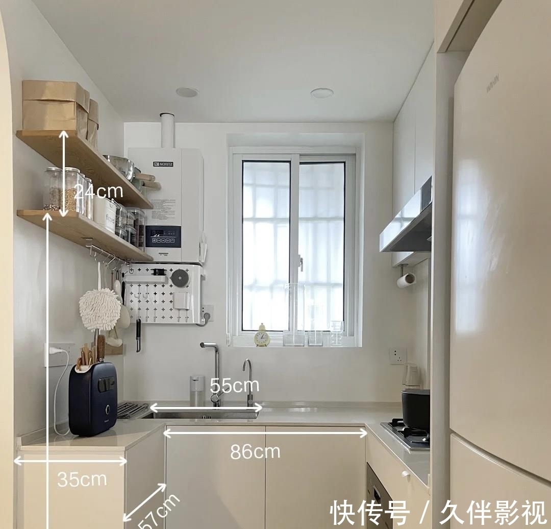 干区|28岁女主与猫55㎡新居,处处干净清爽,井然有序,圈粉无数