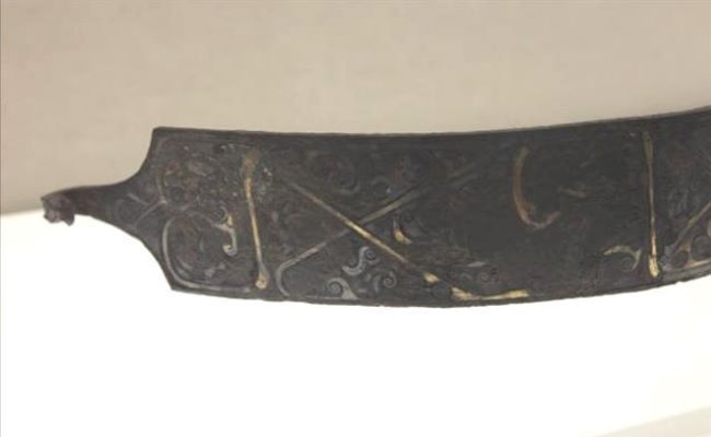 铁带|让文物说话:我是“错金银铁带钩” 曾与“越王勾践剑”同处一室