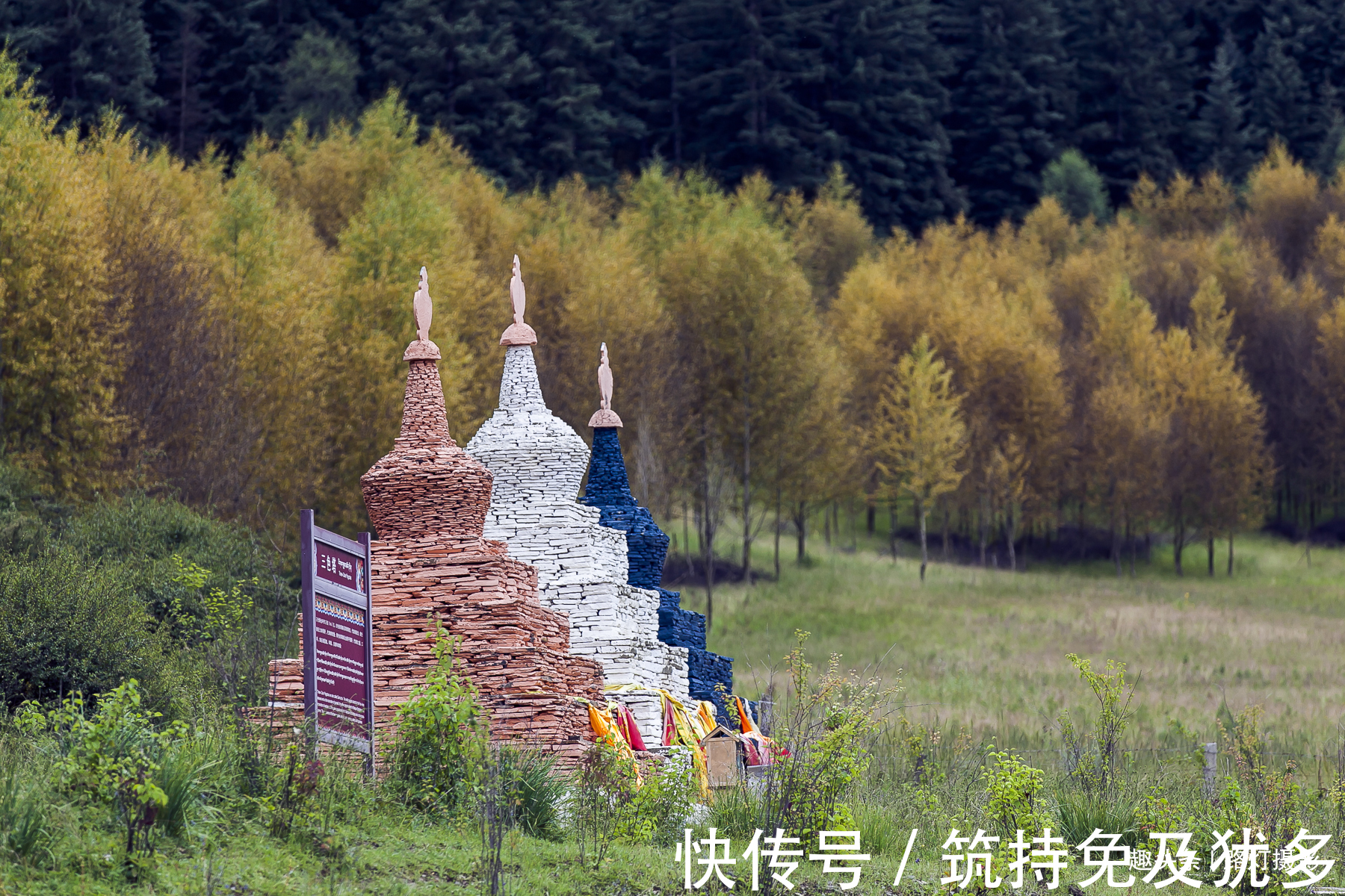 山洞|青海门源这条瀑布很神奇，从悬崖山洞流出，峭壁上达摩像若影若现