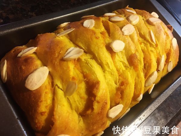 肚子里有料的金瓜吐司面包,就如腹有诗书气自华的你