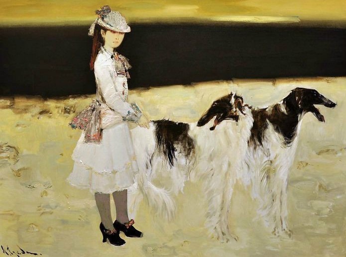 画家@乌克兰画家米哈伊尔的油画,洋溢着丰富的情感!