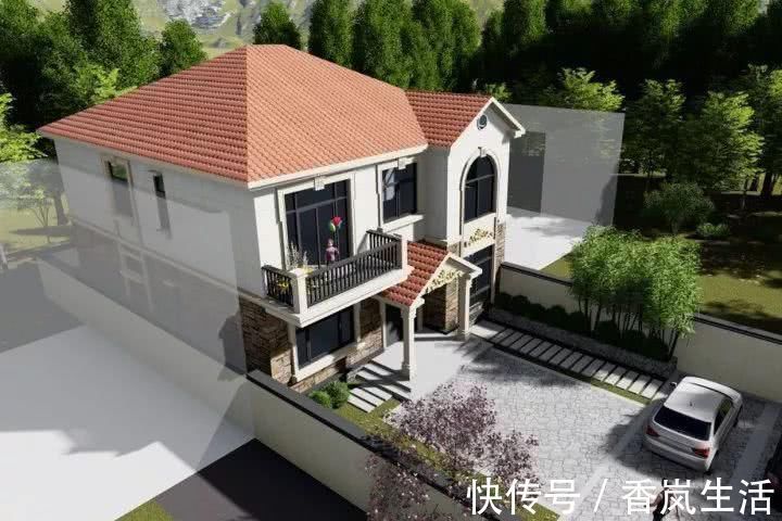 开间|小开间农村自建房,5款开间10米的农村别墅户型,好看又实用!