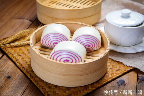 紫薯小花卷,新手零失败,香甜入味的美食,全家都很爱吃的早餐