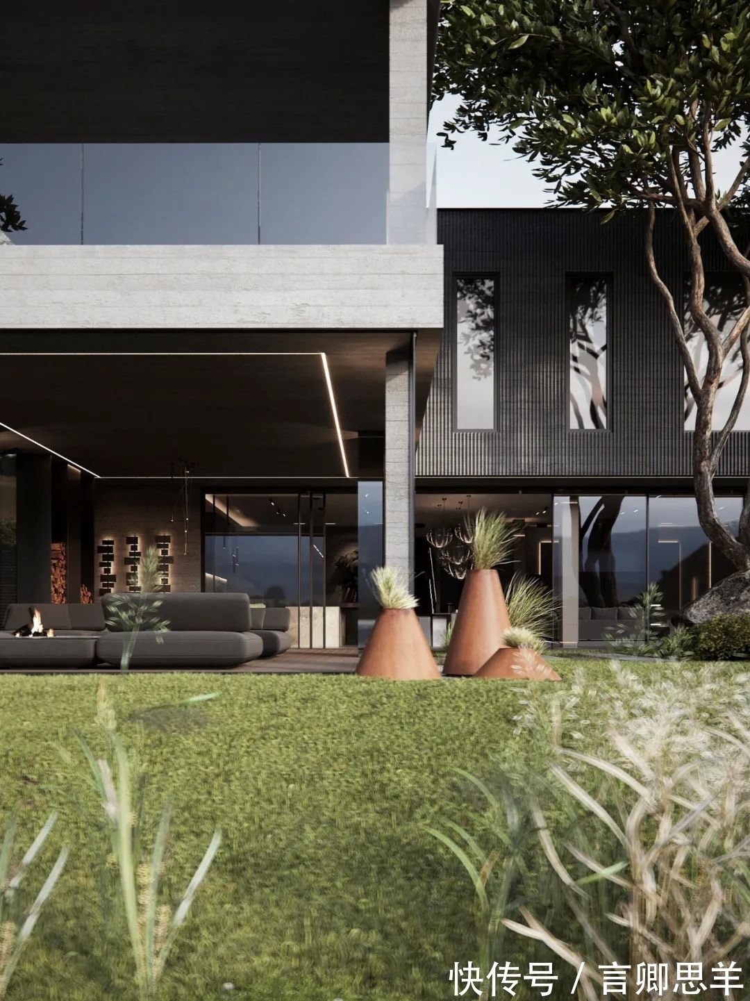 卫生间|750㎡极简豪宅,与生俱来的高级感!