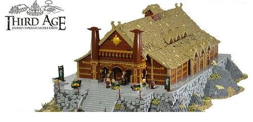 乐高|《指环王》史诗世界在这13个大型MOC中呈现