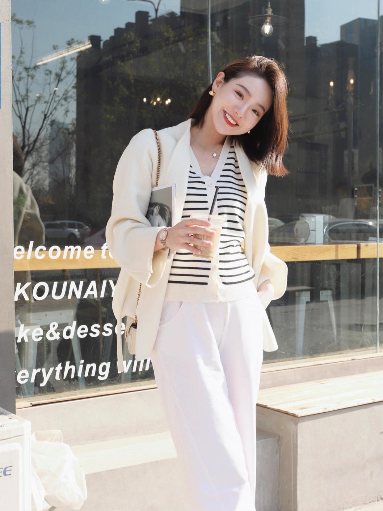 高级 适合冬天穿的西装搭配示范,知性干练有气场,让你轻松穿出高级感