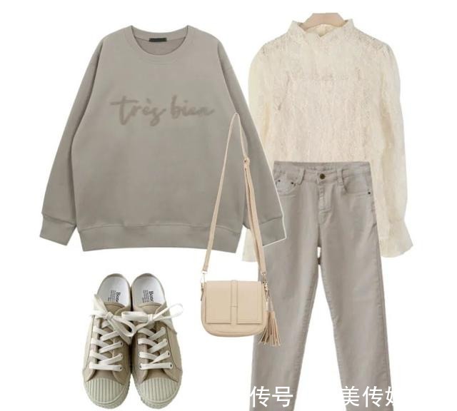 奶奶衫 今秋超美混搭CP,简直气质死了