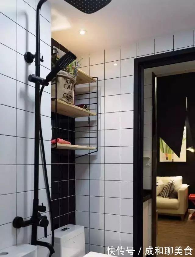 大柜|表妹的65㎡两居，客厅隔出书房，简约时尚清新，小家美得不像话！