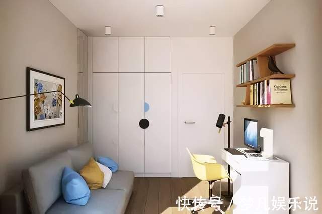 室内装修|65平米的小两房，室内装修实用又温馨，干湿分区的设计很棒