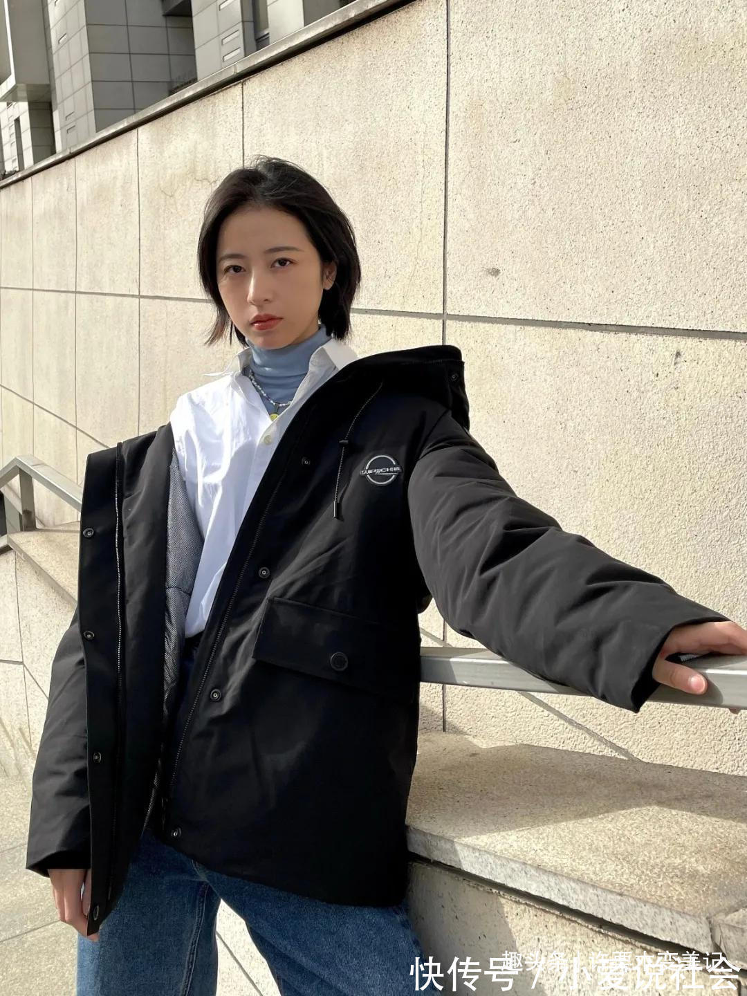 显壮 女性不管什么身材,穿羽绒服记住“4不要”,显胖显矮,很没气质