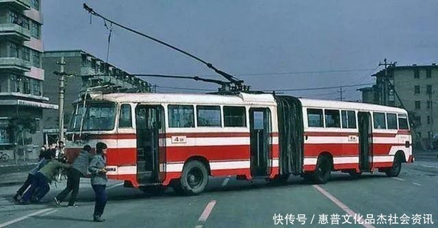 无轨电车|老城记忆1983年的山西太原