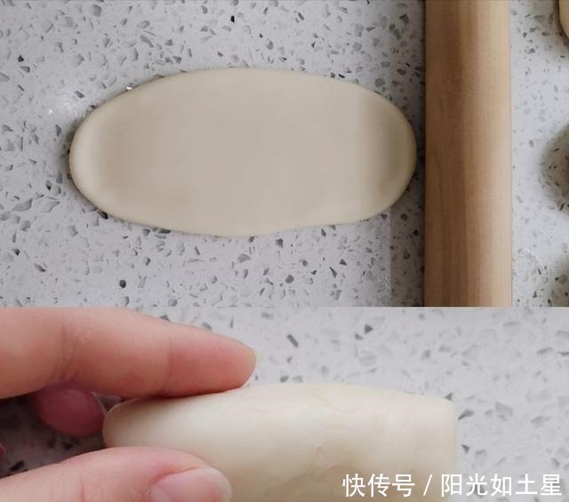 不用烤箱，一个平底锅就能做出，酥的掉渣的豆沙小酥饼！