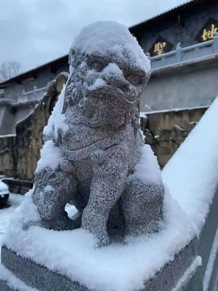 灵山|一下雪,灵山美出了新境界!