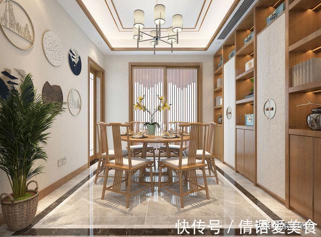奢华|她家150㎡新中式风，全屋充满了温馨感，细节处尽显奢华与品位