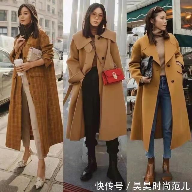 烟管裤 寒冷冬日穿大衣，除了可以搭配打底裤，这4款裤子穿搭也非常洋气