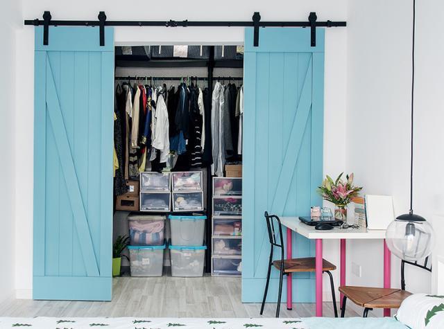 书桌|卧室衣柜不会装好看又实用的衣柜案例，强烈安利给你