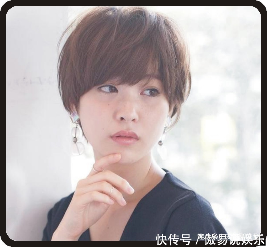 发际线|脸圆身材微胖的女生适合什么发型八款精致短发美腻了,谁剪都美