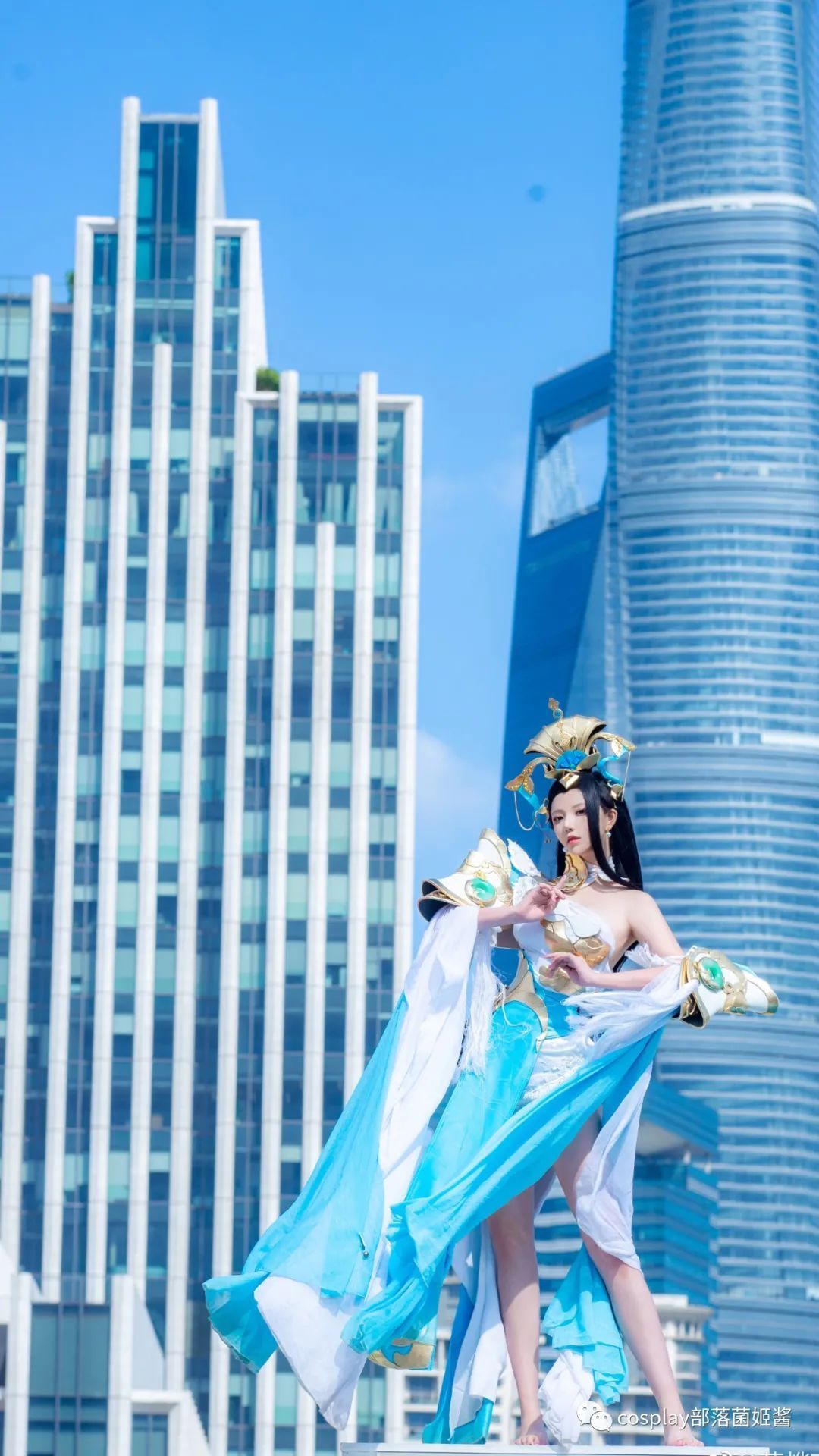 cos:一梦江湖?叶澜cos正片@菌烨