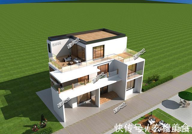 别墅|这栋现代风别墅，我一口气看了3遍，不喜欢算我输