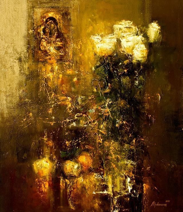 艺术学院!奔放的心:俄罗斯女画家安捷利卡超凡脱俗、别具一格的油画作品